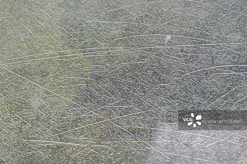 刮花的玻璃表面图片素材