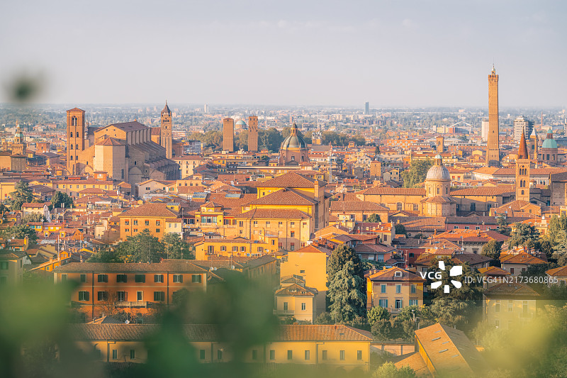 意大利博洛尼亚日落图片素材