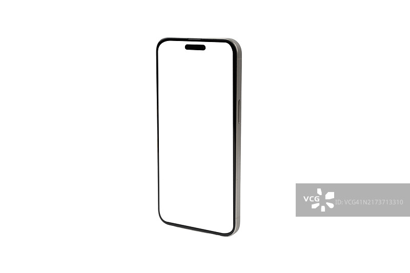 白色背景上的手机设备，适用于营销和品牌宣传图片素材