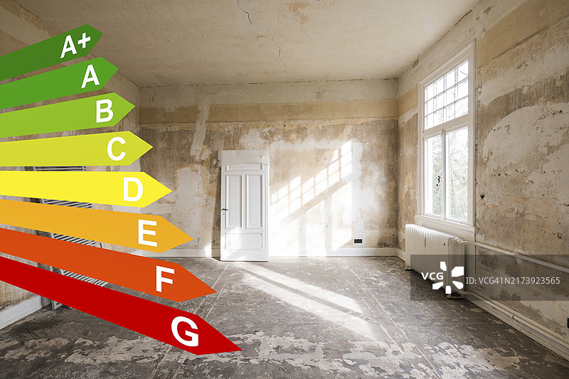 德国雷姆沙伊德市老别墅节能改造图片素材