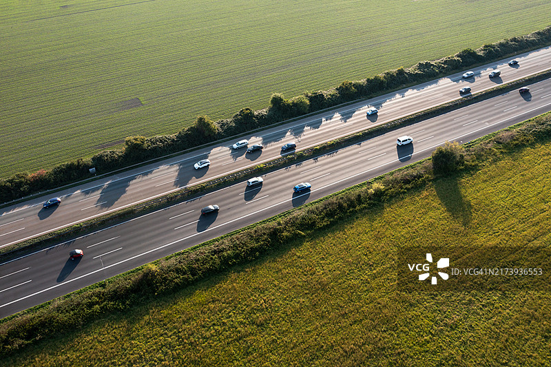 科隆A4高速公路（日落）图片素材