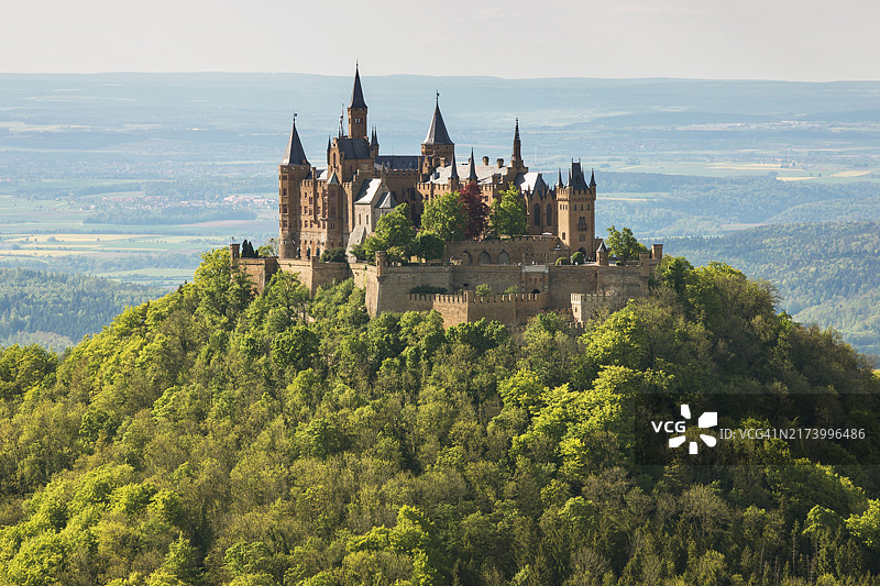 德国巴登-符腾堡州霍亨索伦城堡旅游目的地图片素材