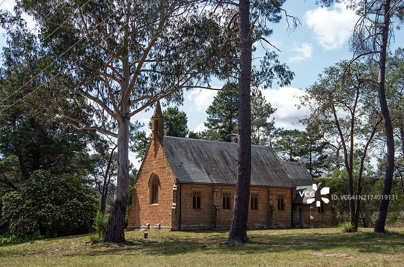 澳大利亚新南威尔士州贝里马的圣三一圣公会教堂图片素材