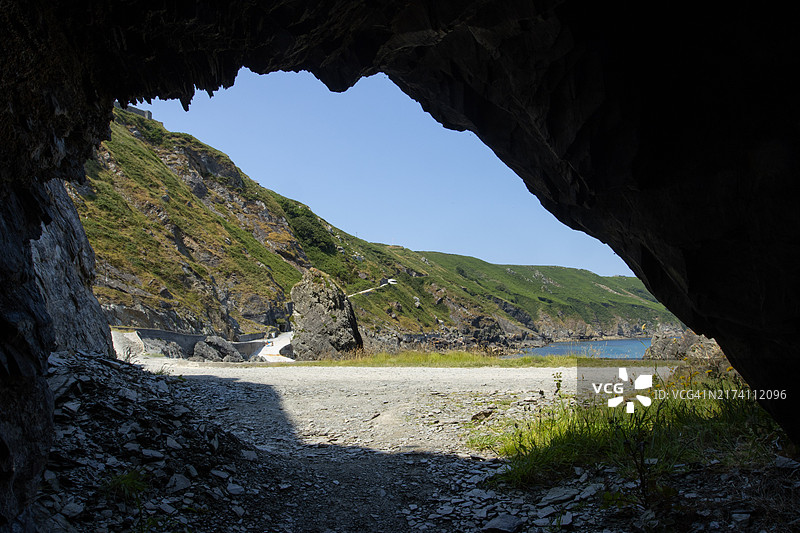 布里斯托尔海峡伦迪岛图片素材