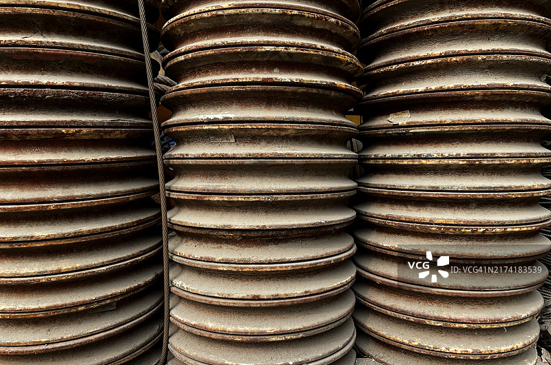 风化的金属图片素材