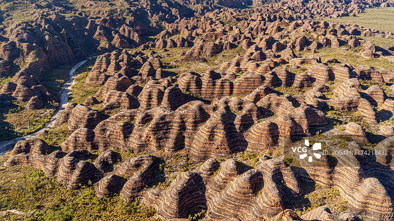 澳大利亚普尔努卢卢陆地高角度景观图片素材