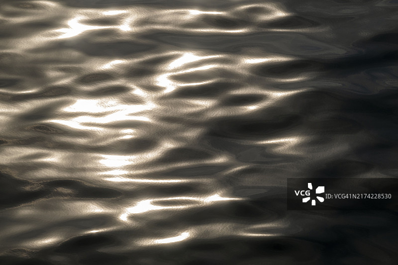 海面上的光线反射，波罗的海图片素材