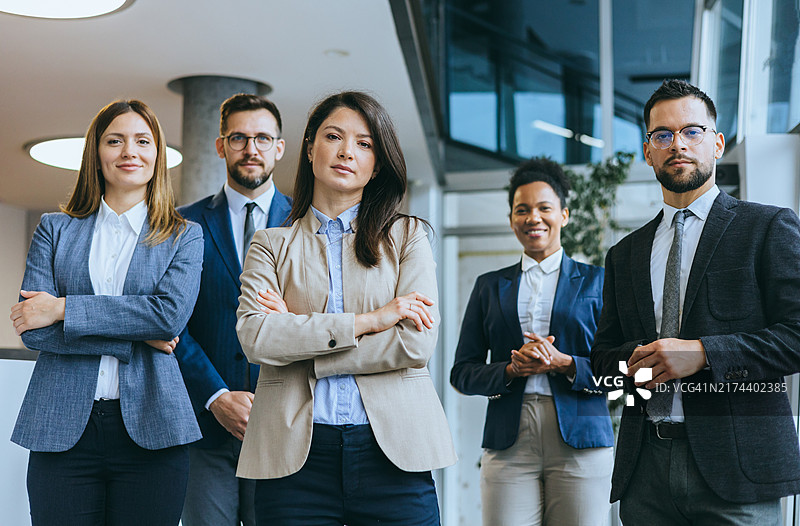 自信的商务人士图片素材