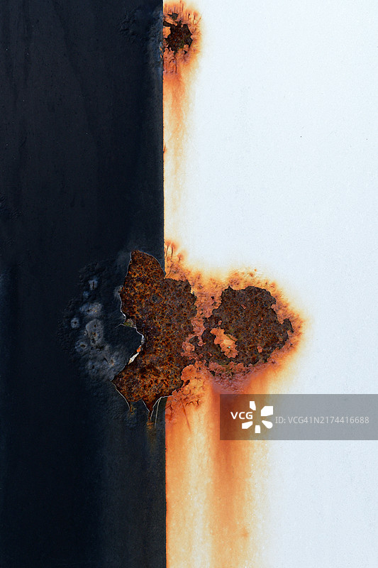 金属板上的锈迹图片素材