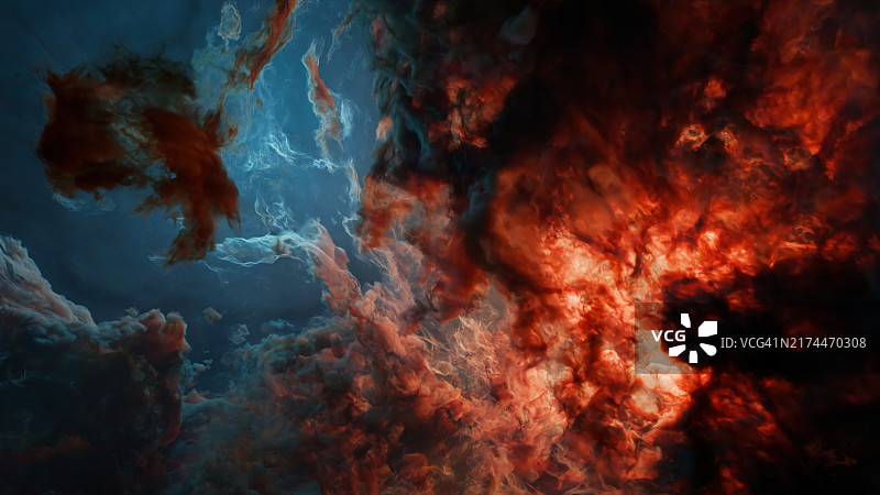 抽象深空星云图片素材