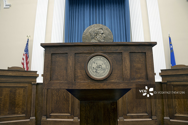 内华达州政府大楼，卡森市图片素材