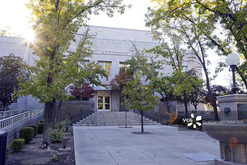 内华达州政府大楼，卡森市图片素材