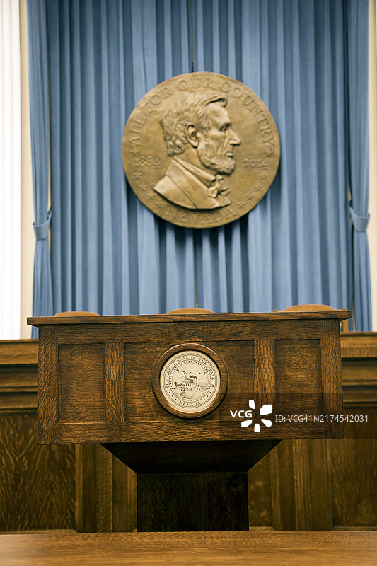 内华达州政府大楼，卡森市图片素材