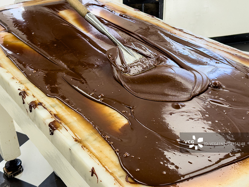 制作巧克力软糖图片素材