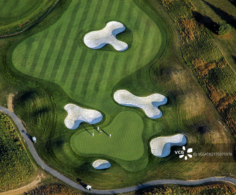 特拉华州米德尔敦的宽 Run 高尔夫俱乐部图片素材