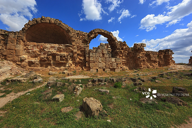 萨拉米斯古城遗址图片素材