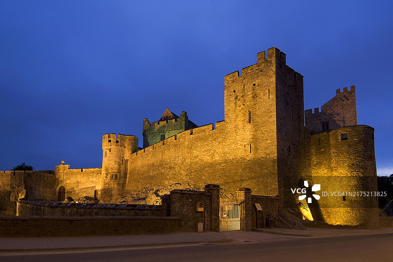 凯尔城堡，蒂珀雷里郡，爱尔兰图片素材