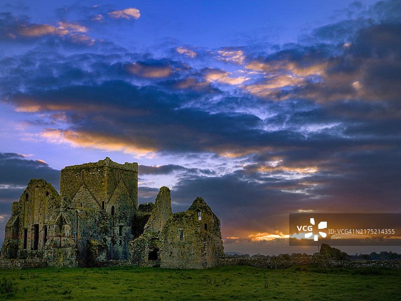 这里是爱尔兰蒂珀雷里县的修道院图片素材