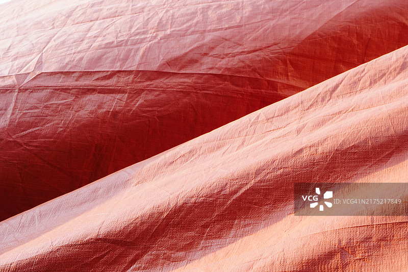 褶皱面料特写镜头图片素材