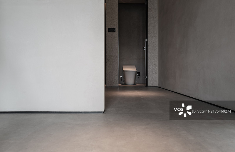 家庭卫生间的门图片素材