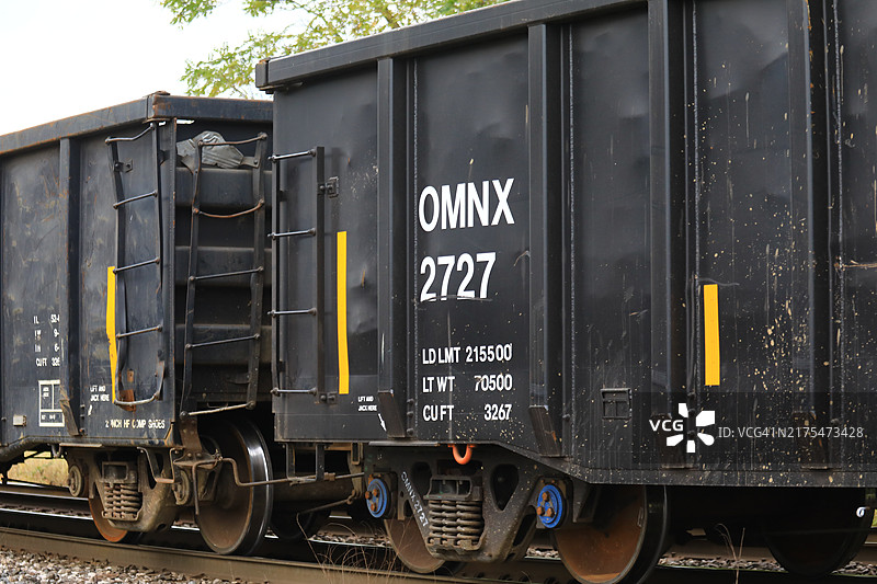 煤炭运输列车图片素材