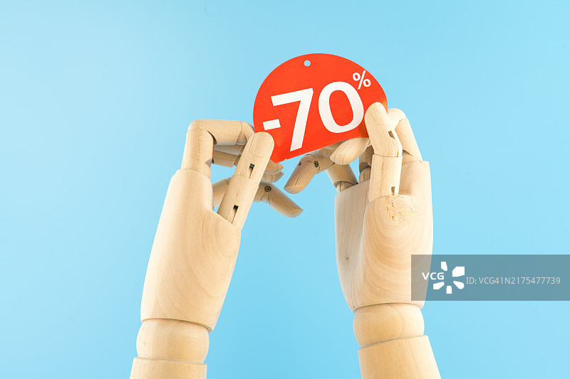黑色星期五促销70%图片素材