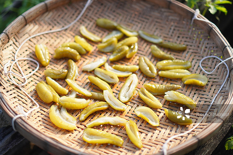 贡布藤黄发酵果实图片素材