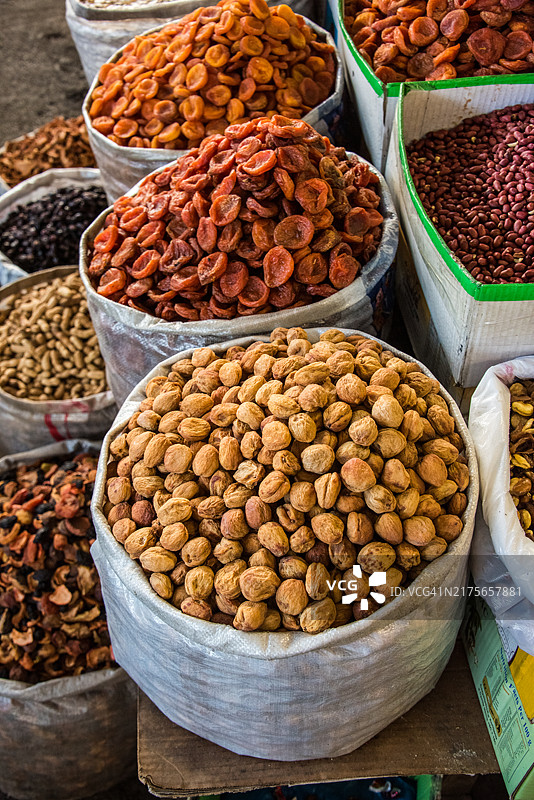 吉尔吉斯斯坦的果干图片素材