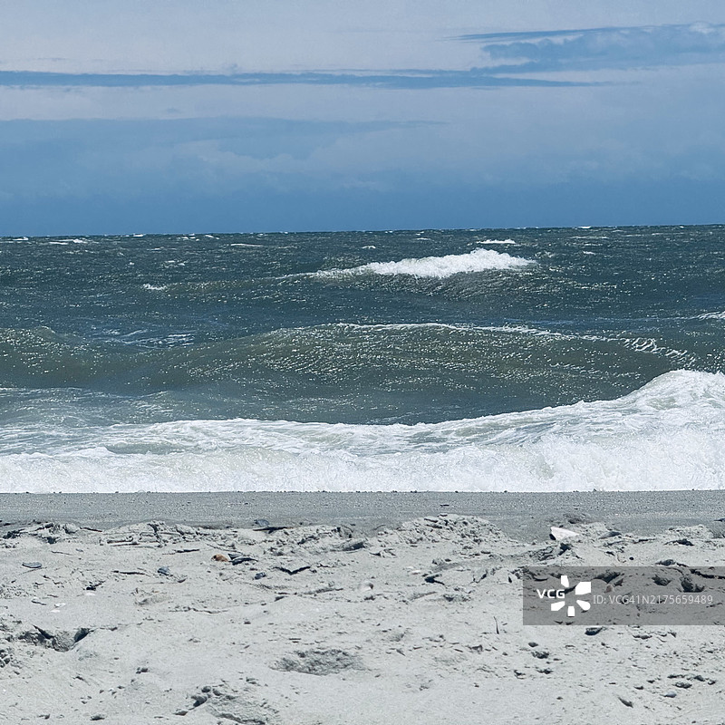 美国南卡罗来纳州默特尔比奇海滩风光图片素材