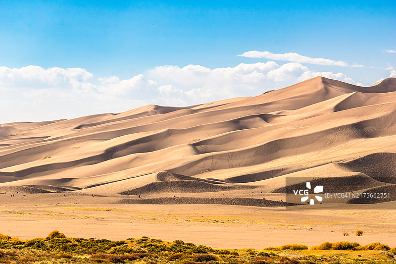 美国科罗拉多州莫斯卡大沙丘风光图片素材