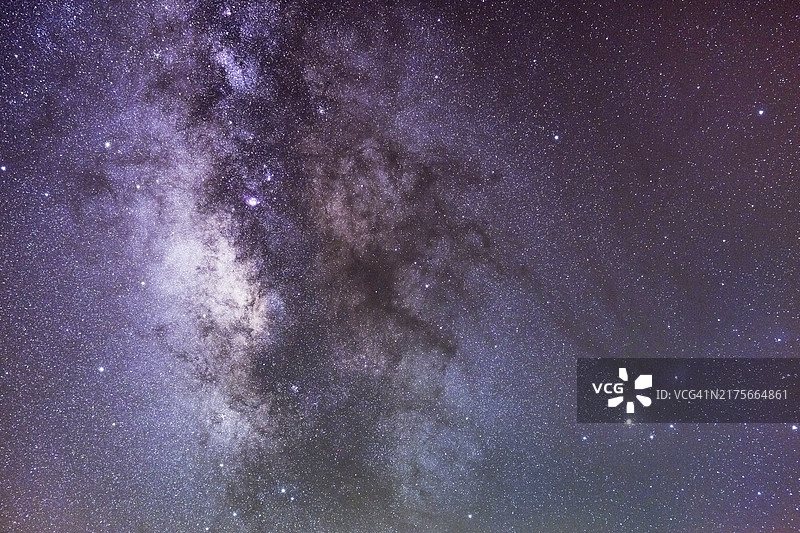 西班牙加那利群岛富埃特文图拉岛的银河图片素材