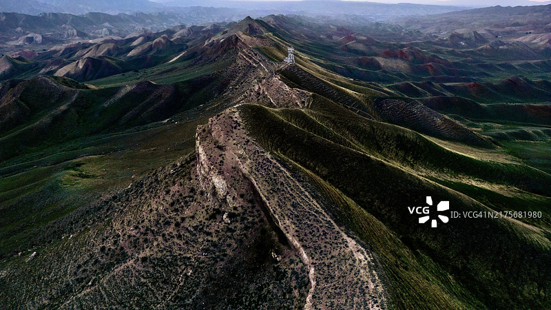 中国马丘比丘鸟瞰图图片素材