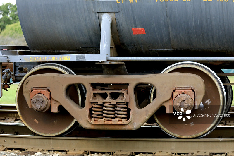 钢铁火车车厢轮图片素材