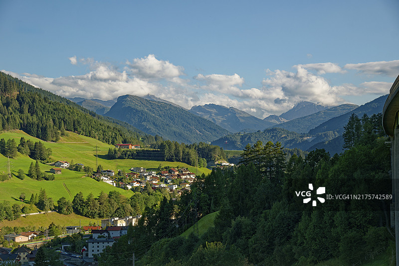 奥地利蒂罗尔阿尔卑斯风光图片素材