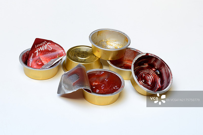 各种小包装果酱图片素材