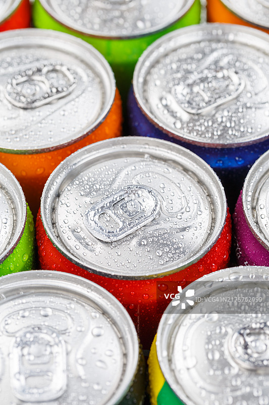 罐装柠檬水可乐软饮图片素材