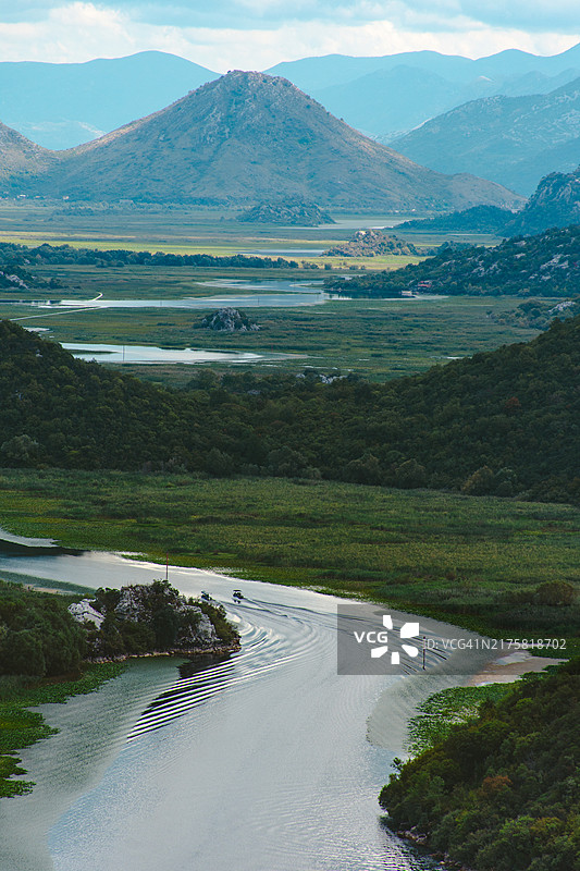 黑山里耶卡·茨尔诺耶维察观景点图片素材