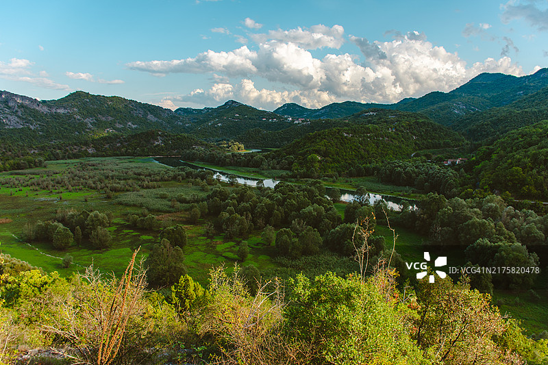 里耶卡茨尔诺耶维察的自然风光图片素材