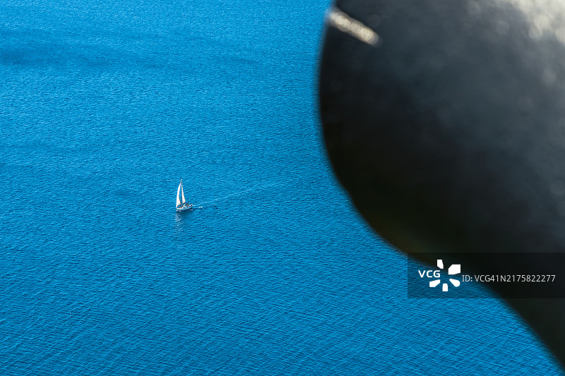 从卡布里茨国家公园眺望，朴茨茅斯，多米尼克图片素材