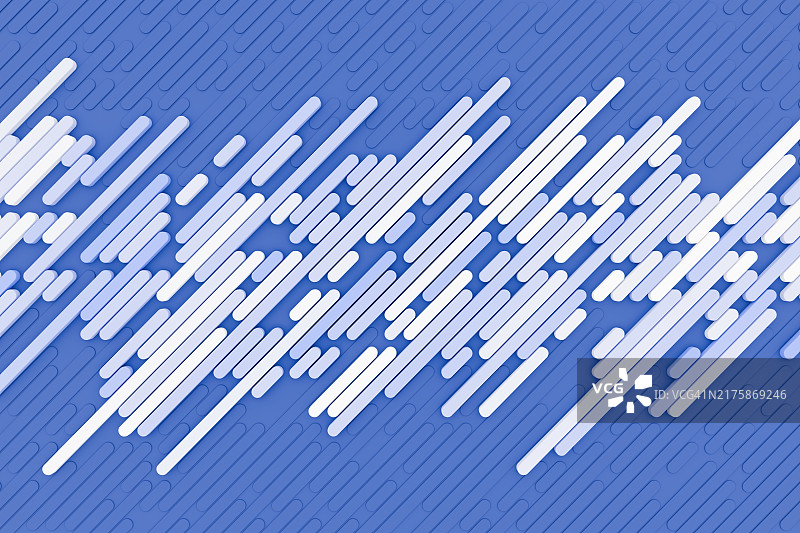 蓝色背景上的倾斜线条图案图片素材