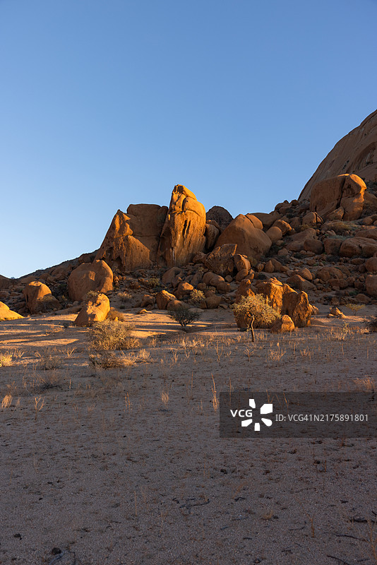 纳米比亚的斯皮茨科佩山图片素材