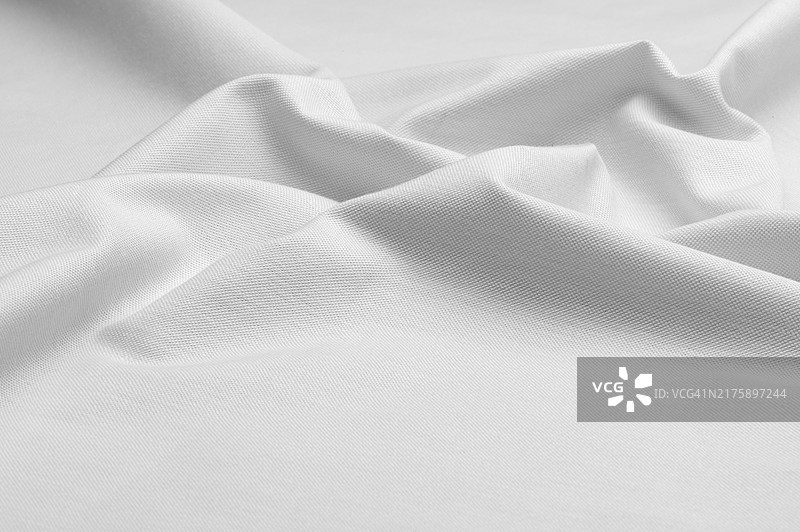 高分辨率白色亚麻帆布纹理图片素材