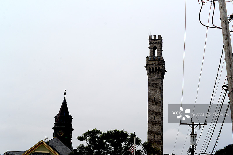 朝圣者纪念碑图片素材