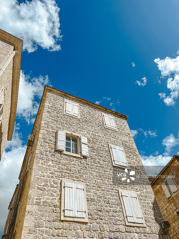 黑山布德瓦老城区图片素材