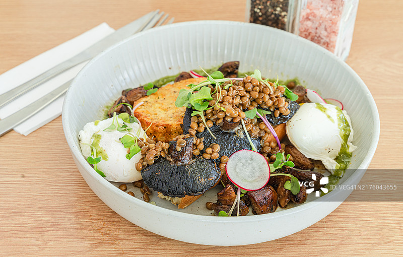 蘑菇牛排图片素材