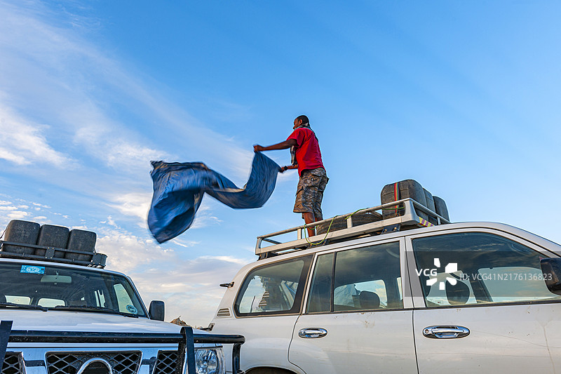 埃塞俄比亚，哈米德埃拉帐篷营地图片素材