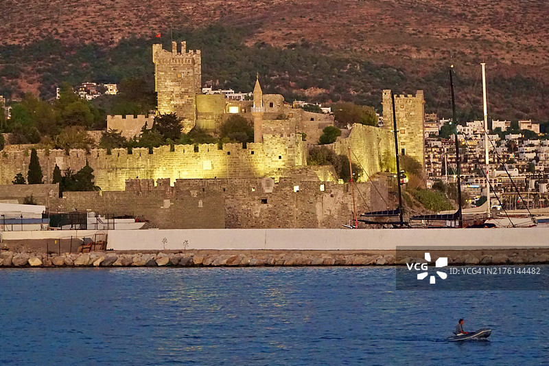 博德鲁姆城堡图片素材