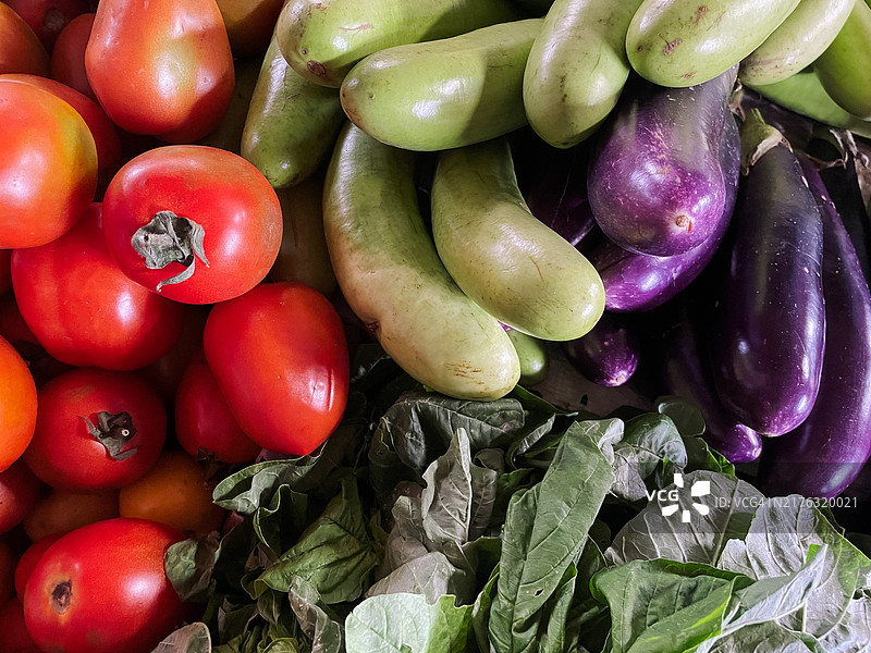 彩色蔬菜特写图片素材