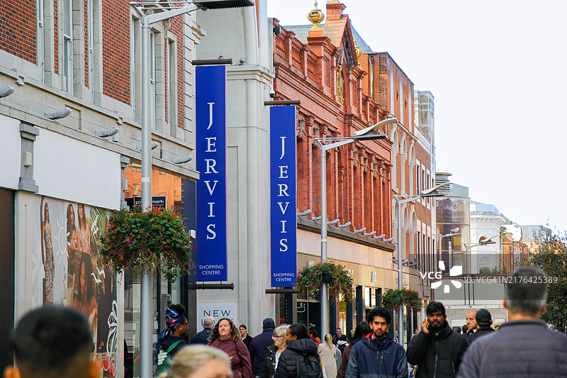 都柏林杰维斯购物中心图片素材
