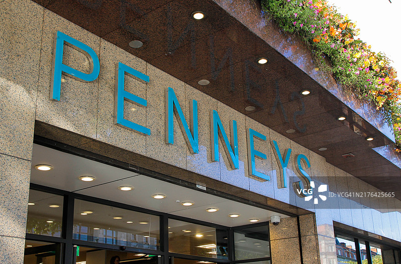 爱尔兰都柏林Penneys商店图片素材